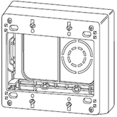 Legrand - Wiremold NM2044-2 Two-Gang Extra Deep Device Box